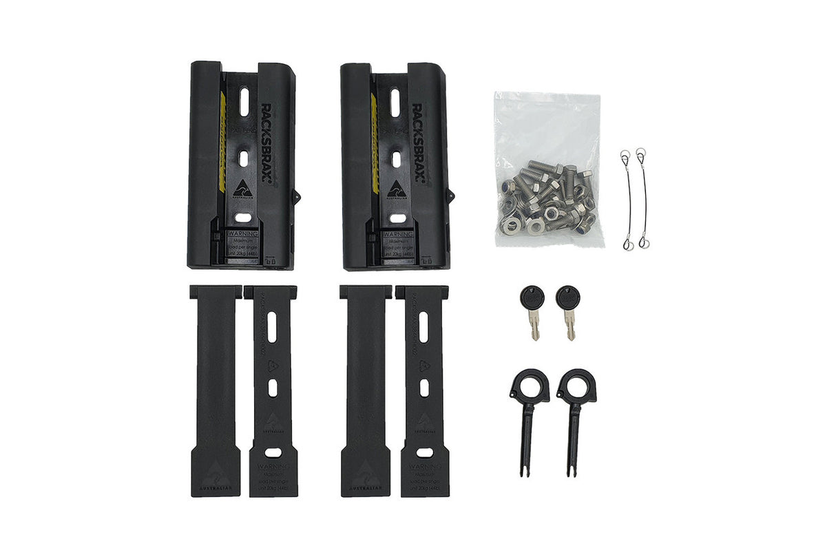 RacksBrax XD Awning Quick Release Hitch - Double - BaseCamp Provisions