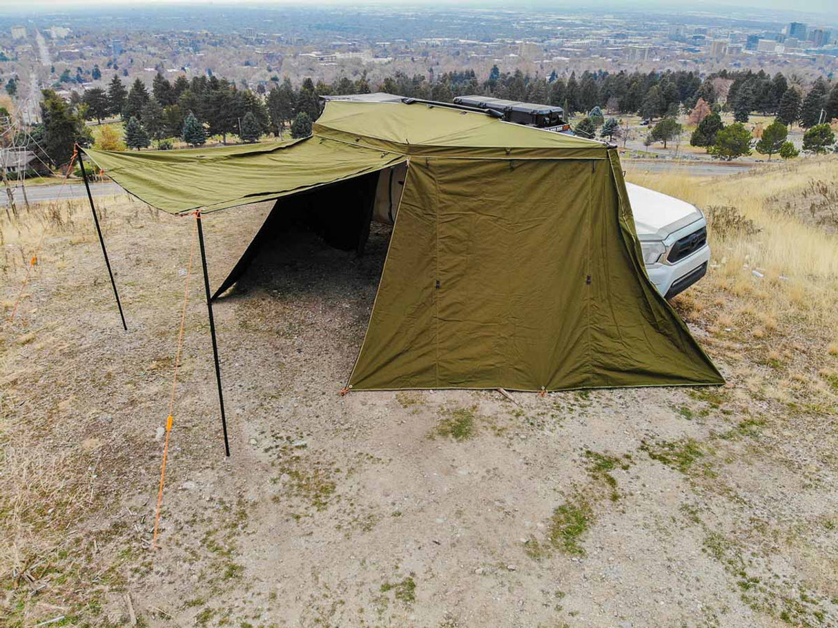 Peregrine 180° Compact Awning Wall 2.0 - BaseCamp Provisions
