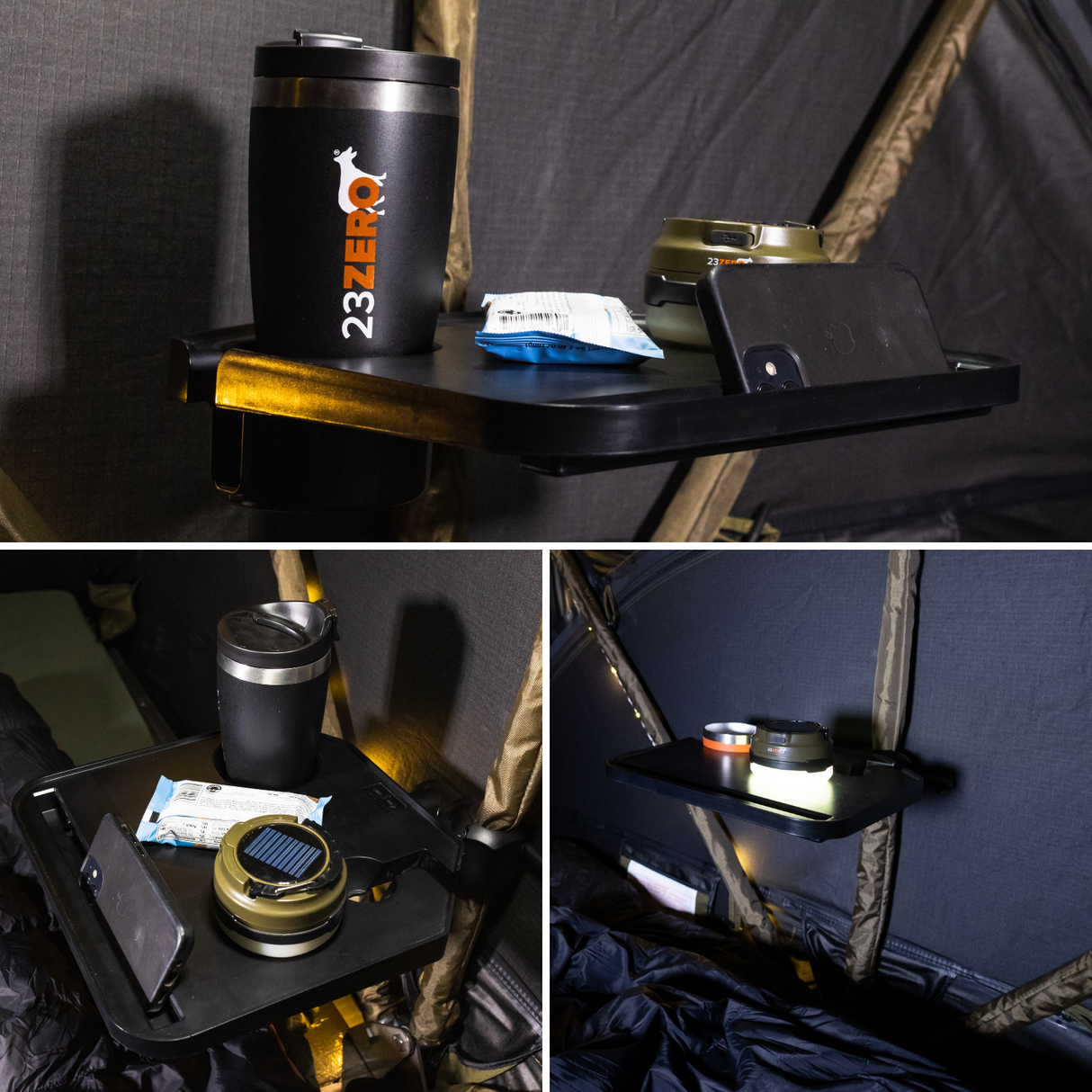 Universal Camp Tray Table & Cup Holder - BaseCamp Provisions