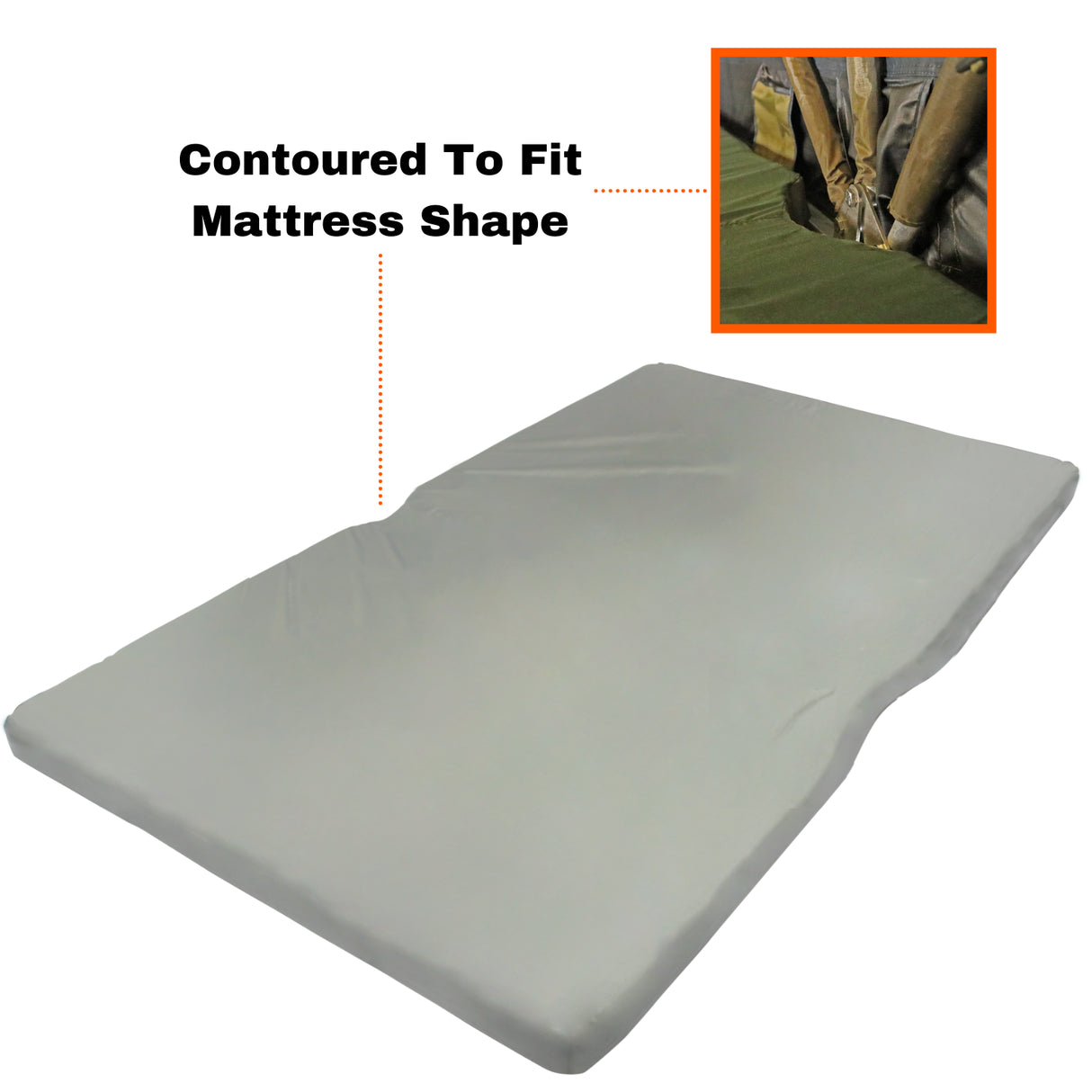 Soft-Shell Roof-Top Tent Waterproof Mattress Protector - BaseCamp Provisions