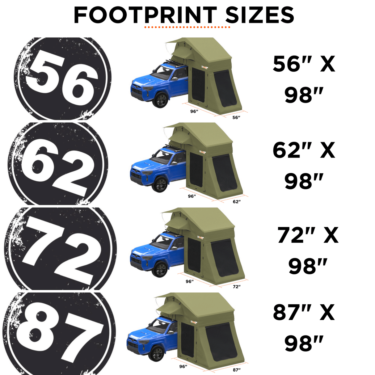 ANNEXES FOR WALKABOUT™ ROOF-TOP TENT - BaseCamp Provisions