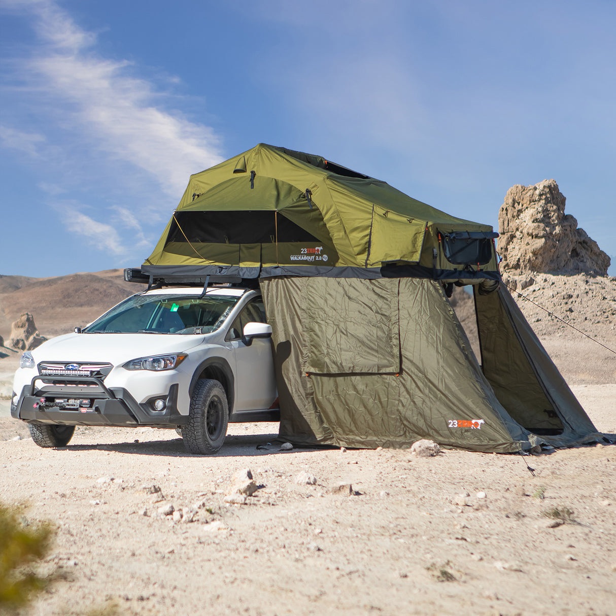 WALKABOUT™ 2.0 SOFTSHELL ROOF-TOP TENT SERIES - BaseCamp Provisions
