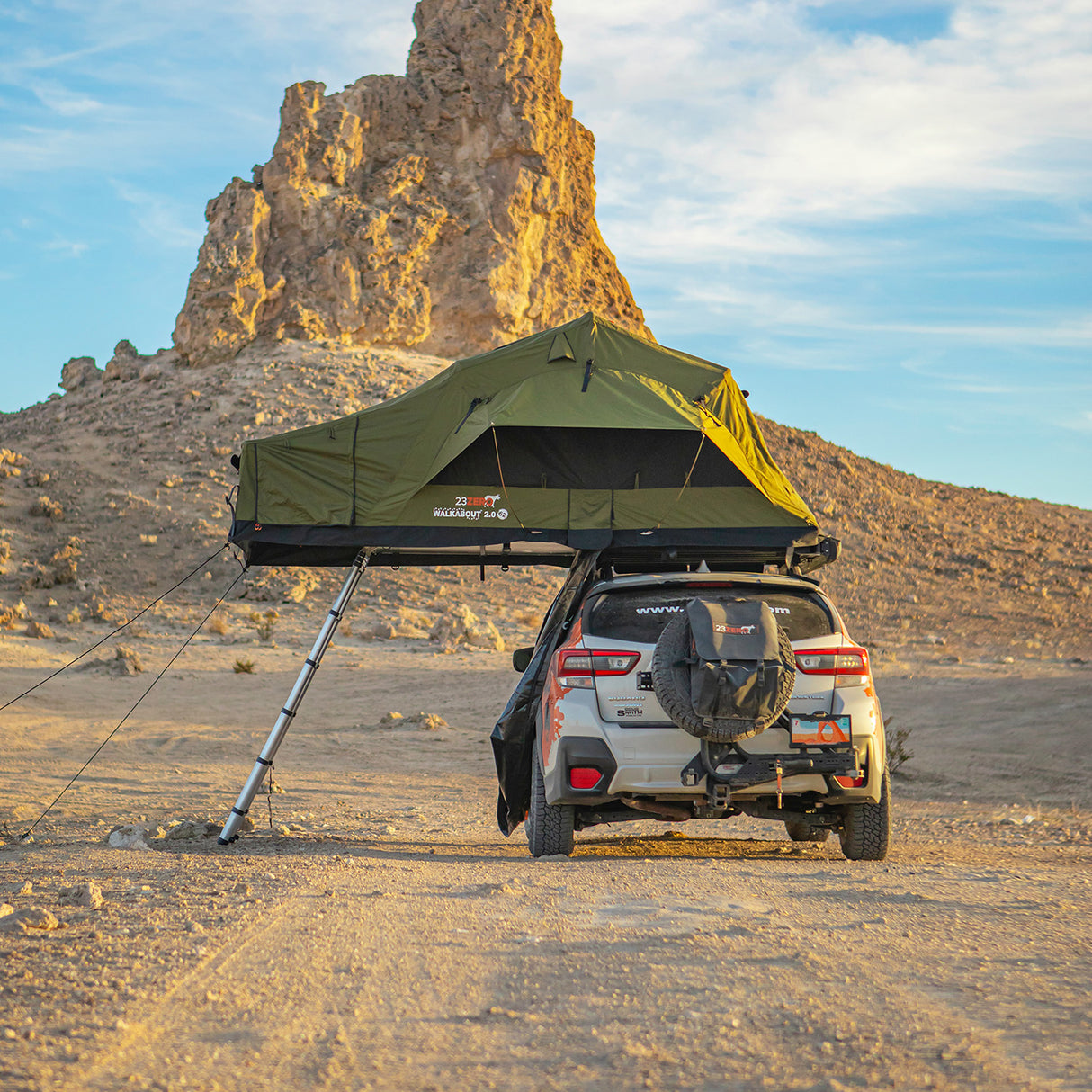 WALKABOUT™ 2.0 SOFTSHELL ROOF-TOP TENT SERIES - BaseCamp Provisions