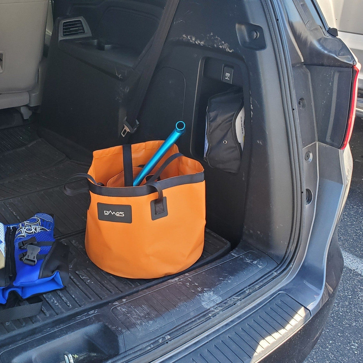 DMOS The Ruck Bucket - Foldable Camping Water Bucket - BaseCamp Provisions