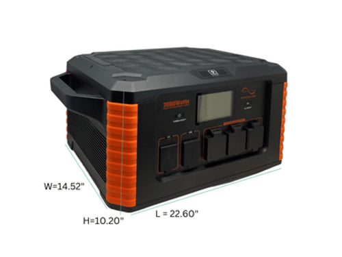 Ice Hole Power- OffGrid 2000 Power Bank - BaseCamp Provisions