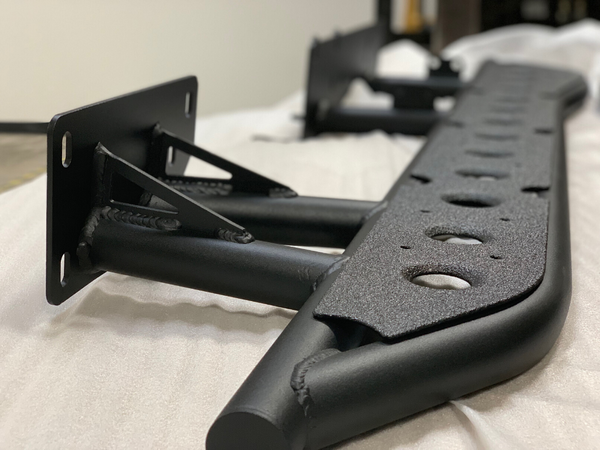 STEP EDITION BOLT ON ROCK SLIDERS FITS 2010-2023 TOYOTA 4RUNNER - BaseCamp Provisions