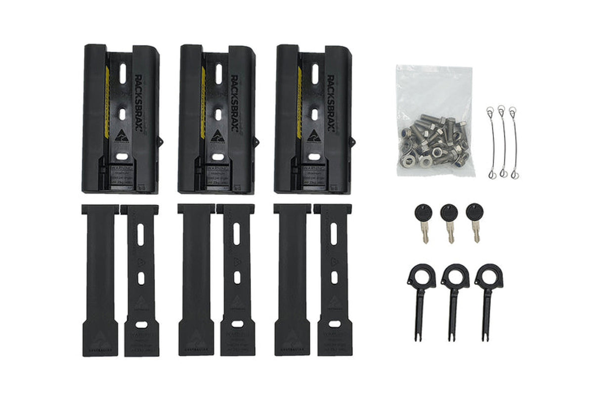 RACKSBRAX -XD Awning Quick Release Hitch- Triple - BaseCamp Provisions