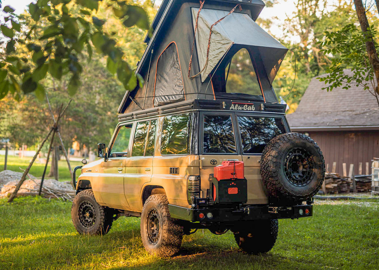 Dobinsons Rear Bumper With Swing Outs for Toyota Landcruiser 70 Series LWB (BW80-4133) - BaseCamp Provisions