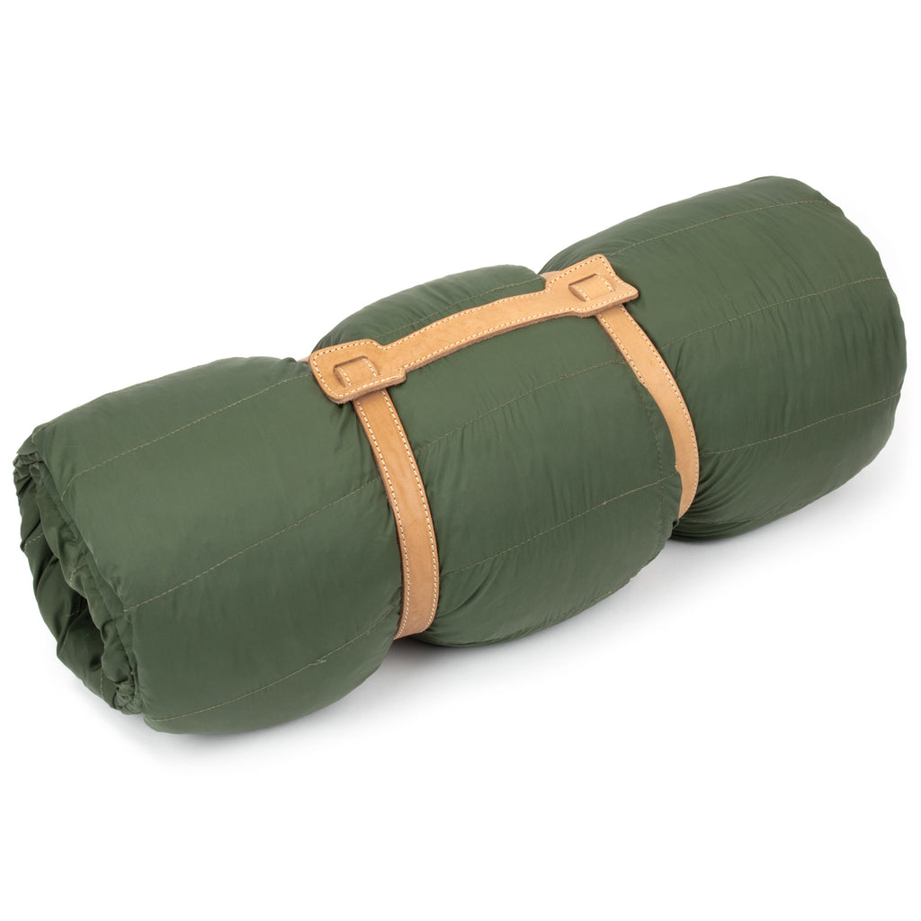 Leather Blanket/Sleeping Bag Carrier - BaseCamp Provisions