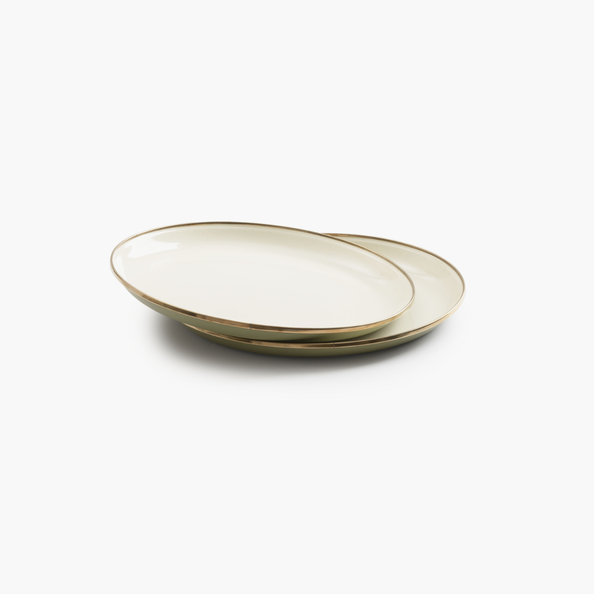 Enamel Deep Plate (Set of 2) - BaseCamp Provisions
