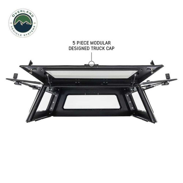 OVS-Expedition - Truck Cap W/Full Wing Doors, Front and Rear Windows & 3rd Brake Light - BaseCamp Provisions