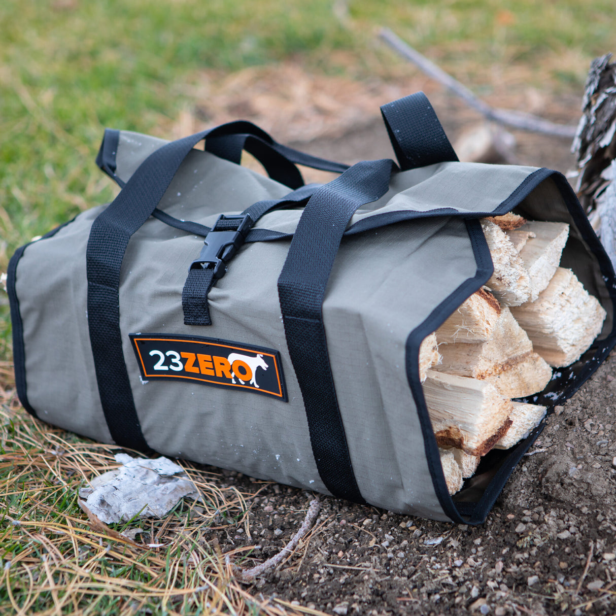 UP-CYCLED FIREWOOD TOTE - BaseCamp Provisions