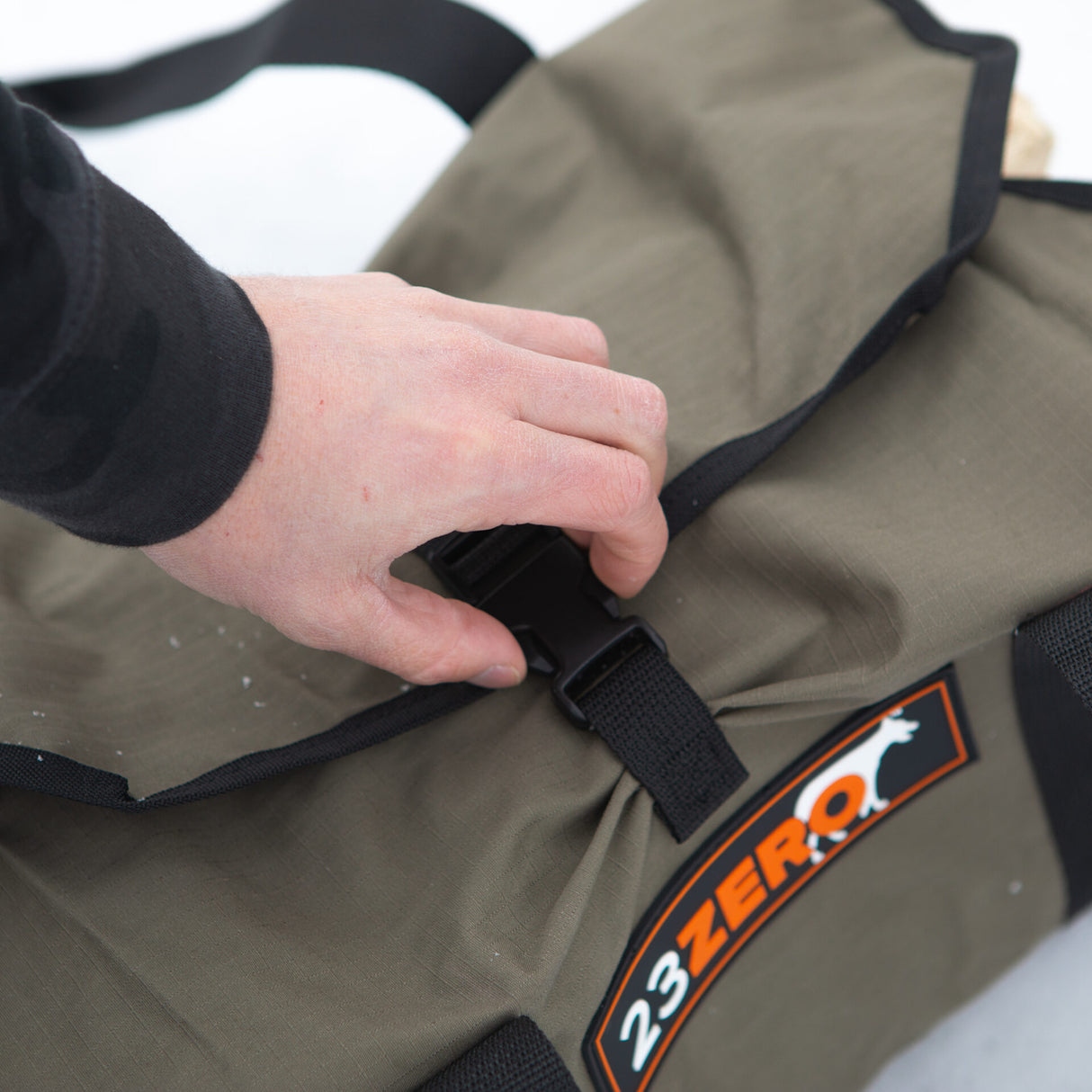 UP-CYCLED FIREWOOD TOTE - BaseCamp Provisions