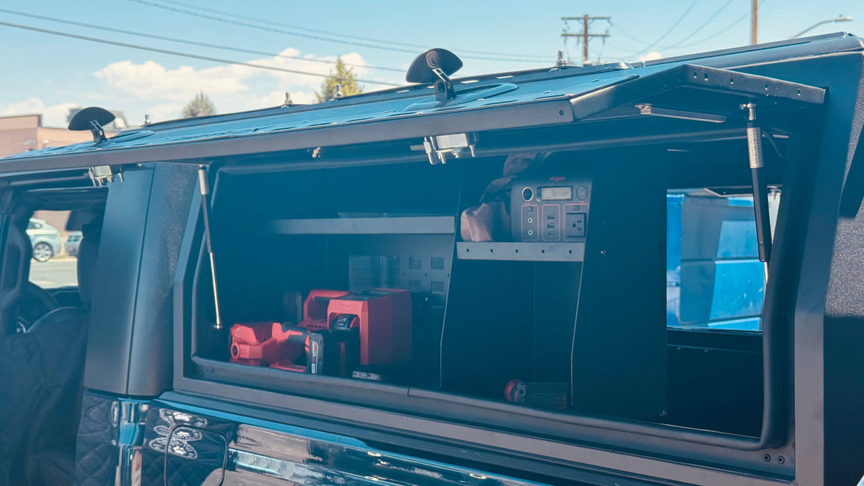 Side Molle Box: Truck Bed Topper - BaseCamp Provisions