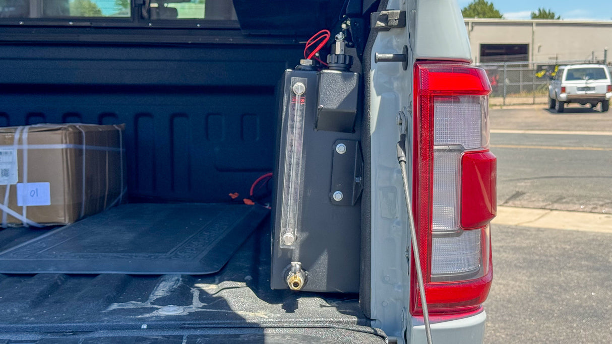 15-Gallon In-Bed Truck Water Tank – Rugged, Leak-Proof, and Built for Extreme Off-Roading - BaseCamp Provisions