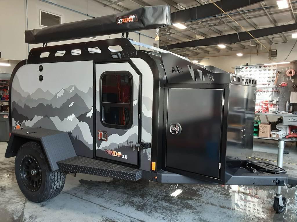 Off Grid Trailers Pando 2.0 rental rate daily - BaseCamp Provisions