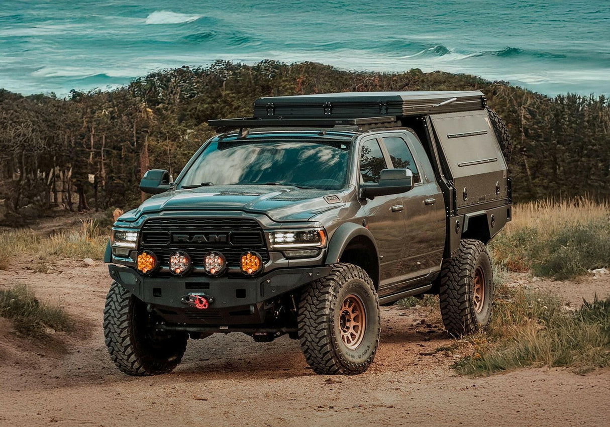 Dirtbox Canopy Camper – Modular Truck Camper Shell / Topper for Mid-Size & Full-Size Trucks (Tacoma, Tundra, F-150, Ram, Silverado) - BaseCamp Provisions