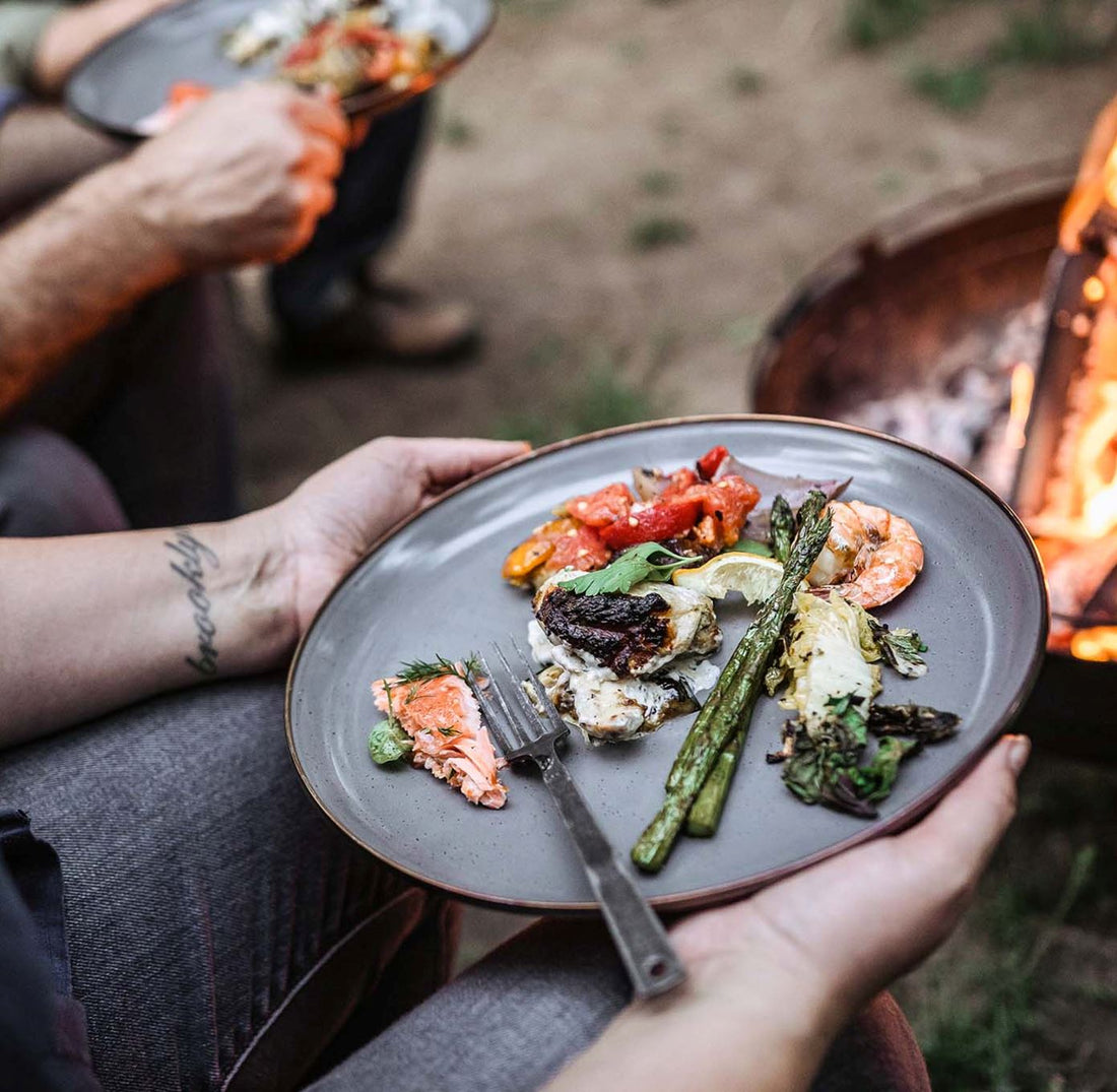 Enamel Deep Plate (Set of 2) - BaseCamp Provisions