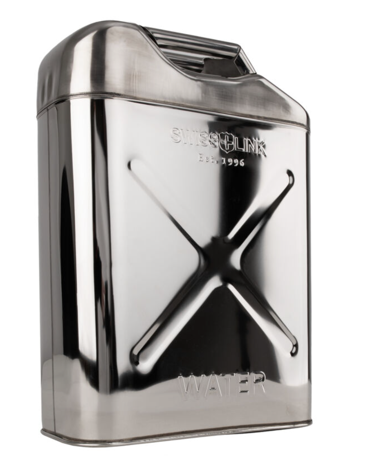 Swiss Link Stainless Steel Water Can 20L - BaseCamp Provisions
