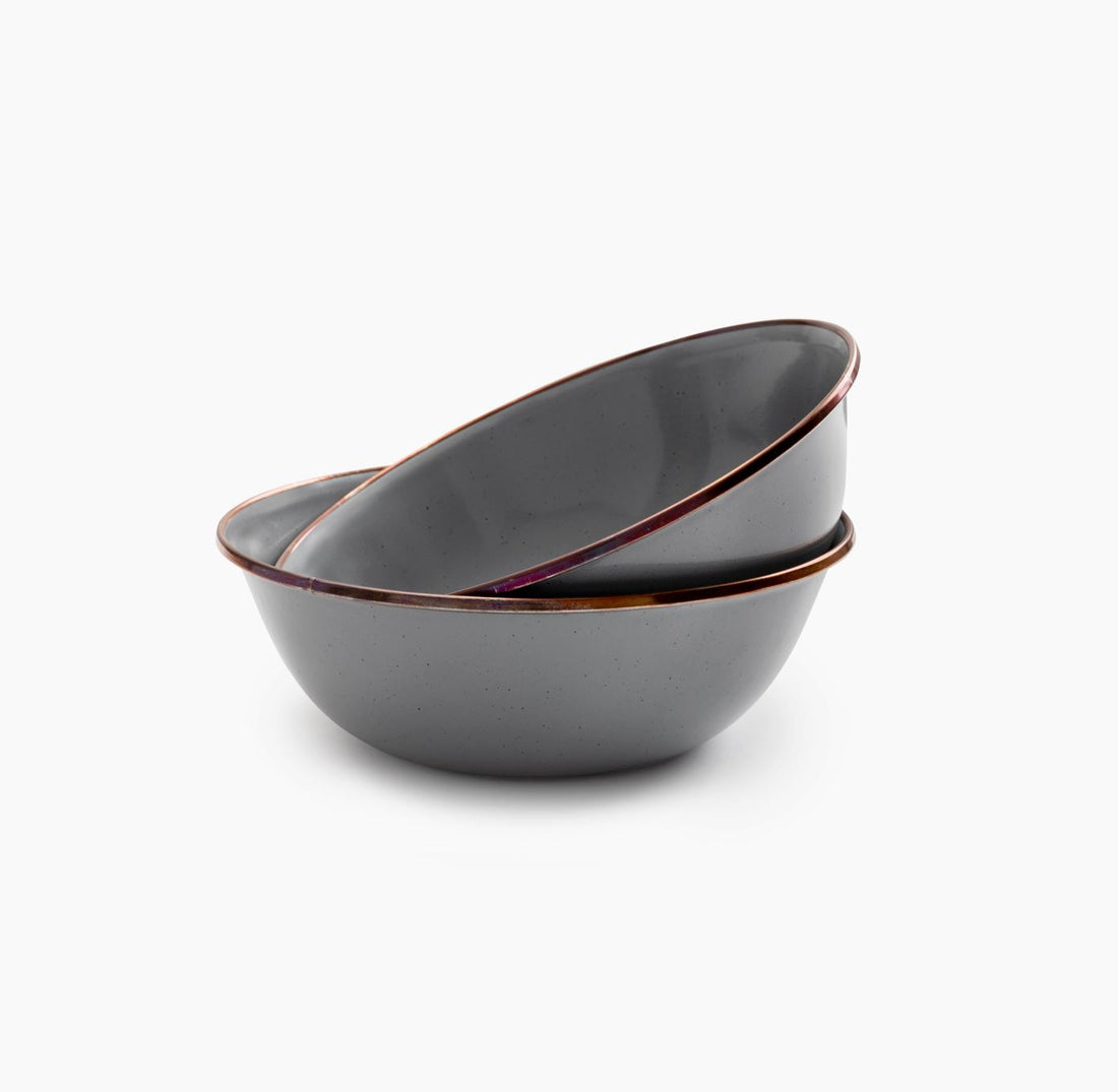 Enamel Bowl (Set of 2) - BaseCamp Provisions