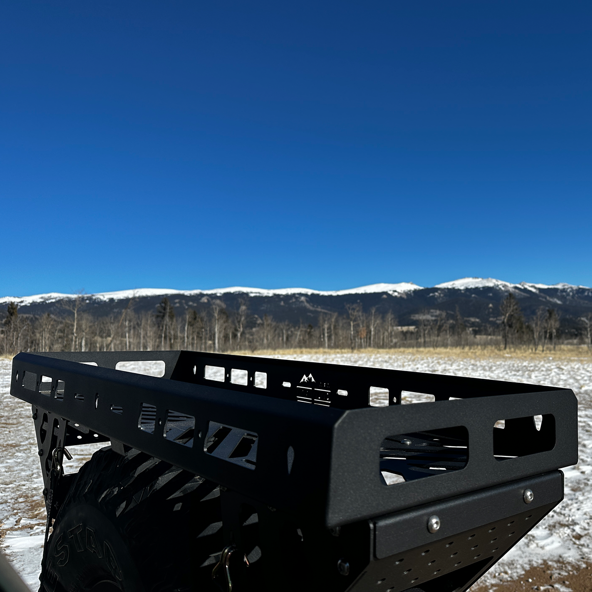 4X4 COLORADO SPARE TIRE UTILITY RACK / BASKET - BaseCamp Provisions