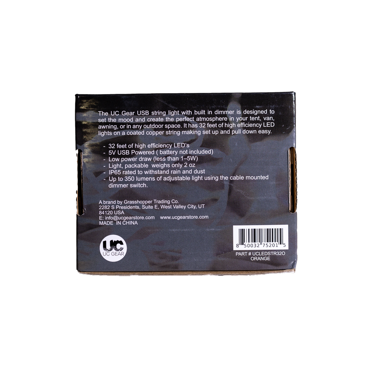 UC Gear LED String 32' - BaseCamp Provisions