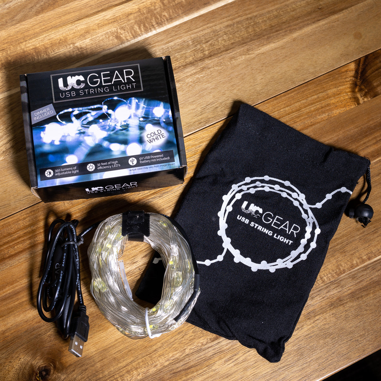 UC Gear LED String 32' - BaseCamp Provisions
