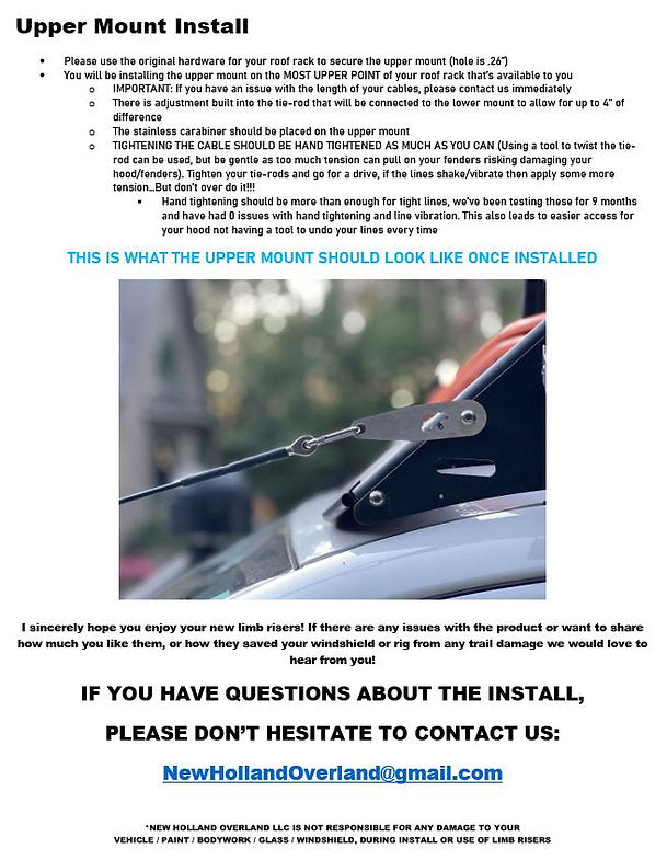 Colorado/Canyon Limb Riser Kit