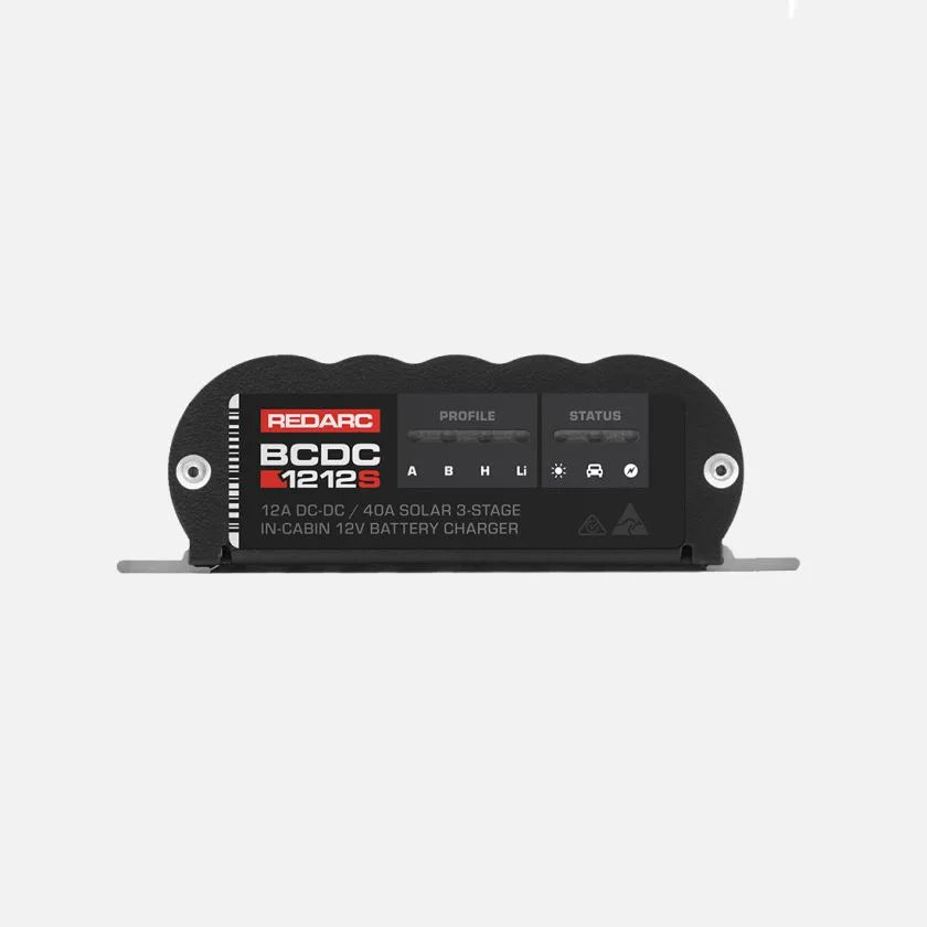 BCDC Trailer S - 12A Vehicle to Trailer Charger with Solar-BCDC1212S - BaseCamp Provisions