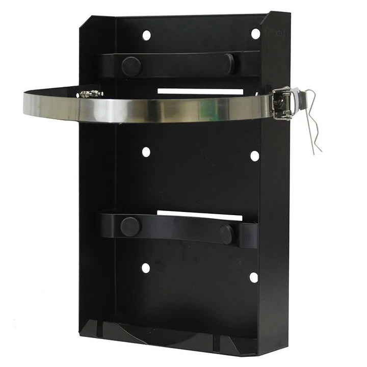 Flame King T-Rack 10lb Propane Tank Mount - BaseCamp Provisions