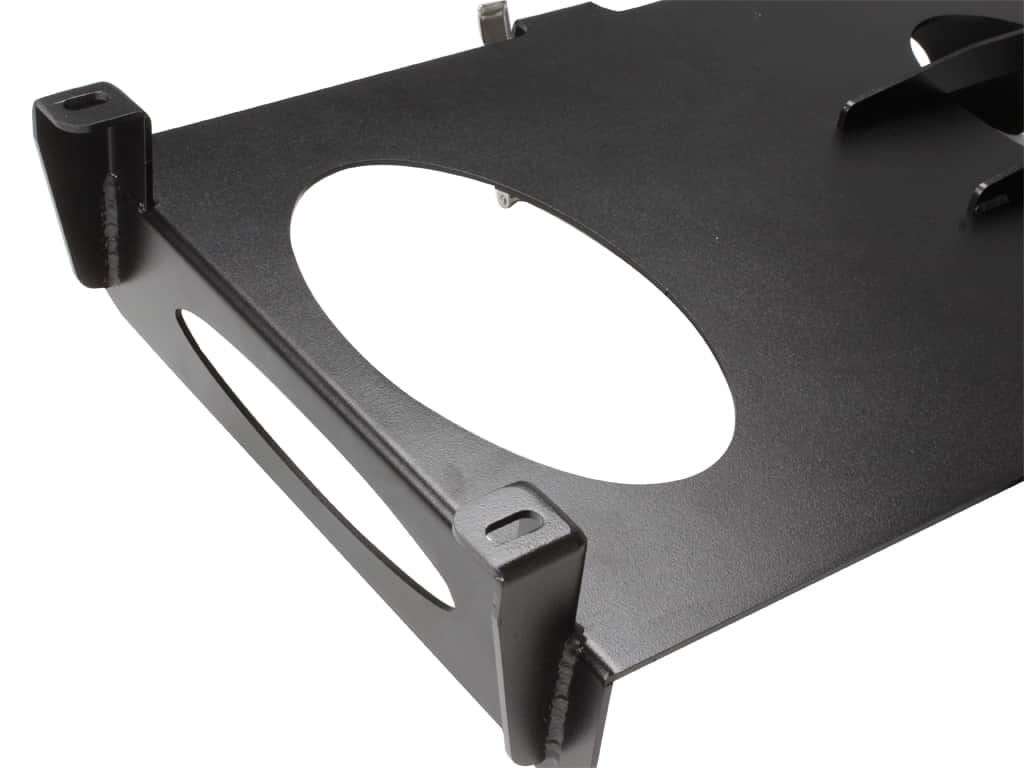 LAND ROVER DEFENDER (1983-2016) SIDE MOUNT JERRY CAN HOLDER - BaseCamp Provisions