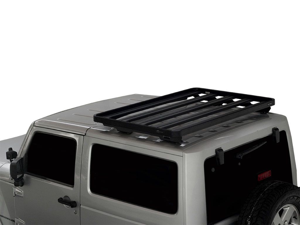 JEEP WRANGLER JK 2 DOOR (2007-2018) EXTREME SLIMLINE II 1/2 ROOF RACK KIT - BaseCamp Provisions