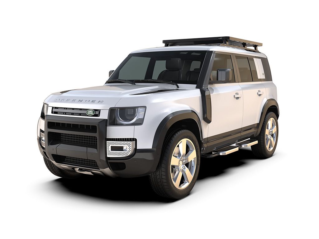 LAND ROVER NEW DEFENDER(2020-CURRENT) 110 W/OEM TRACKS SLIMLINE II ROOF RACK KIT - BaseCamp Provisions