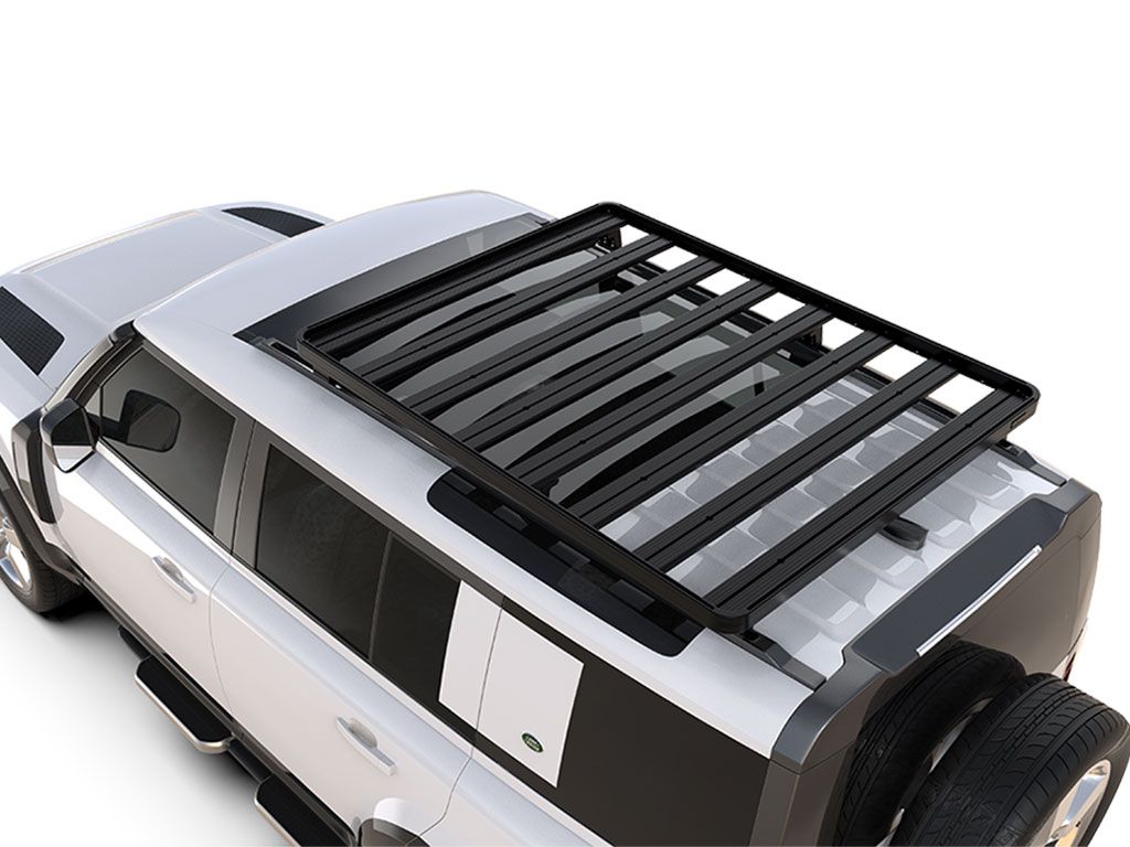 LAND ROVER NEW DEFENDER(2020-CURRENT) 110 W/OEM TRACKS SLIMLINE II ROOF RACK KIT - BaseCamp Provisions