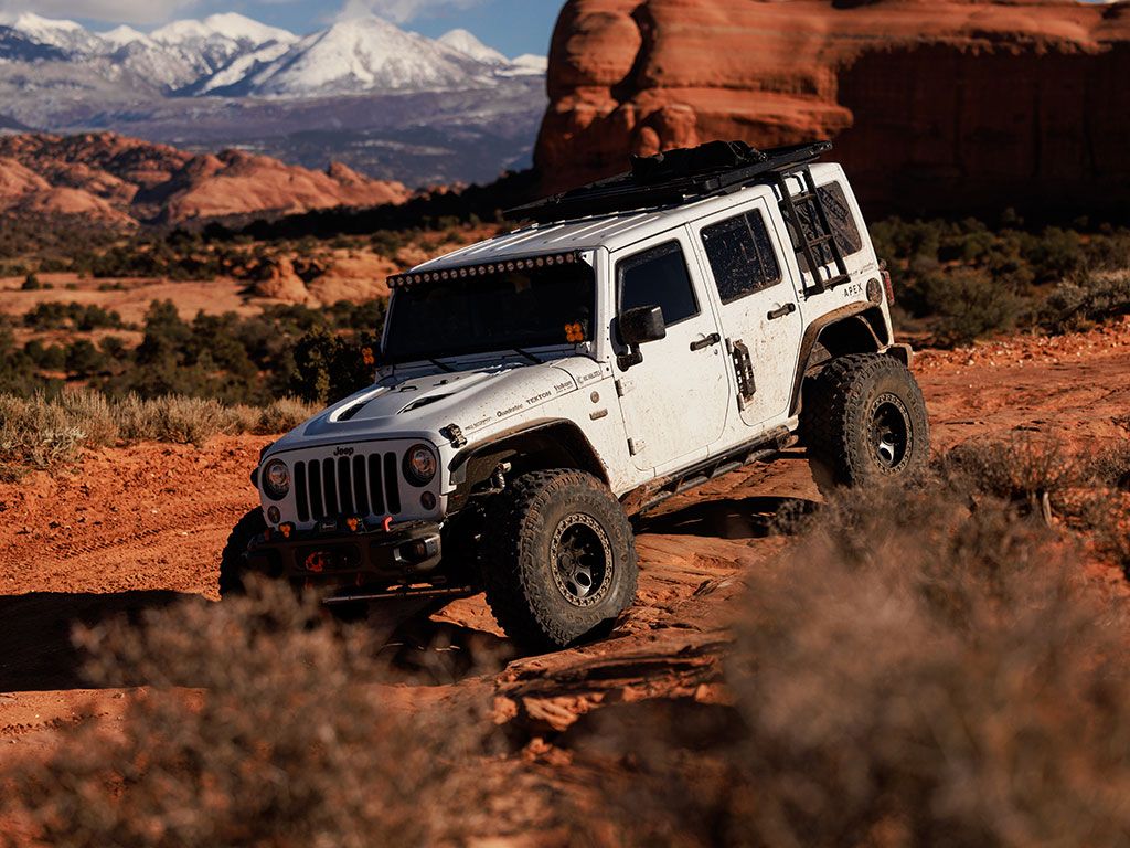 JEEP WRANGLER JK SIDE MOUNT LADDER - BaseCamp Provisions