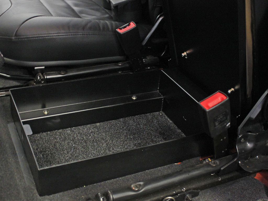 LAND ROVER DEFENDER (1983-2016) UNDER CONSOLE SAFE - BaseCamp Provisions
