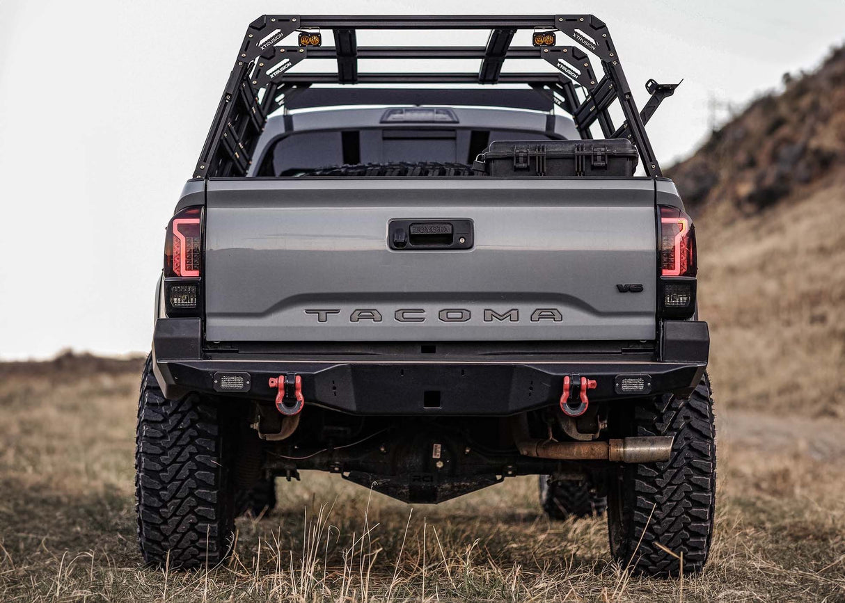 Toyota Tacoma 3rd Gen (2016-2023) Hi-Lite High Clearance Rear Bumper - BaseCamp Provisions