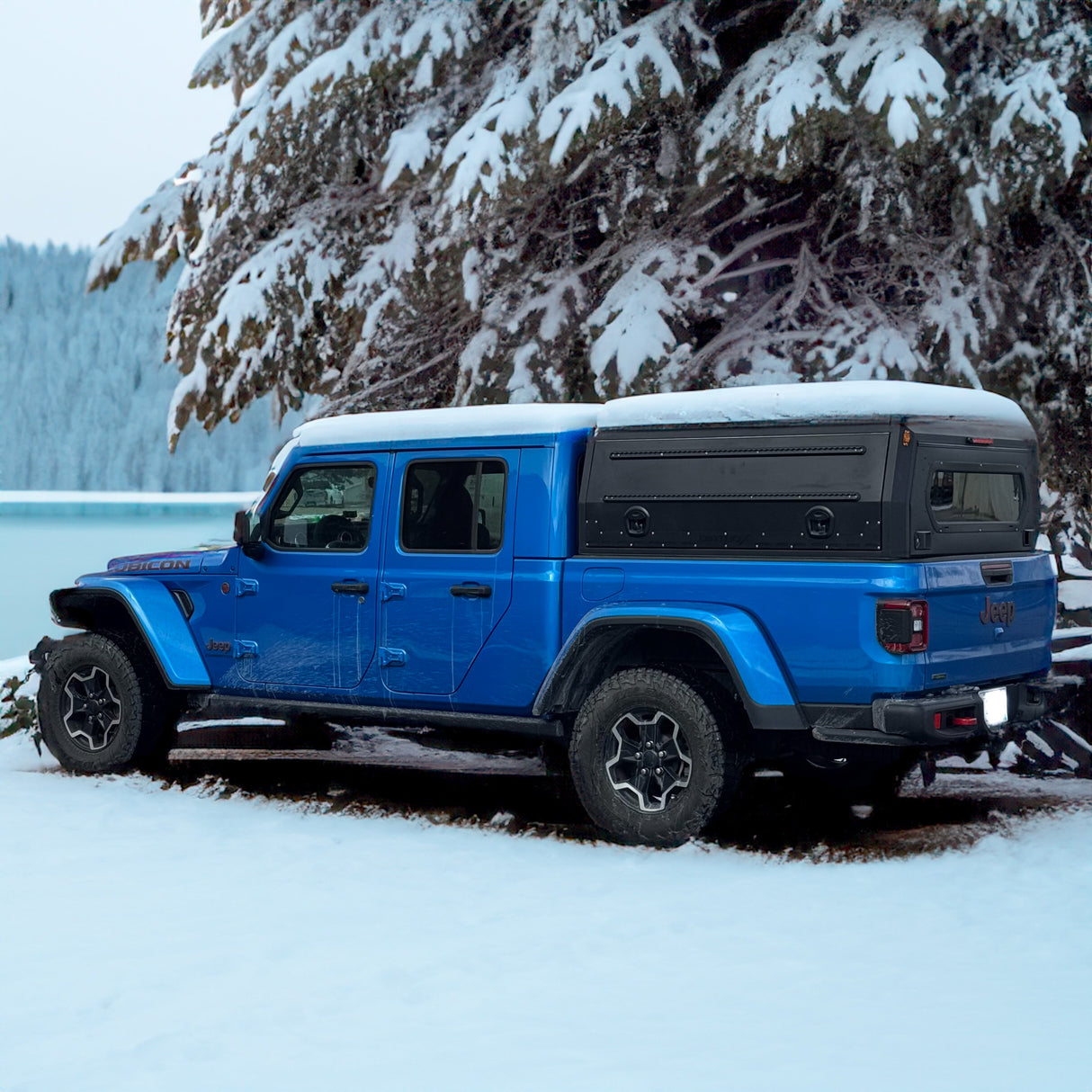 Full Wing Truck Cap Topper & Overland Camper Shell for Work, Camping & Off-Road | Dirtbox Overland - BaseCamp Provisions