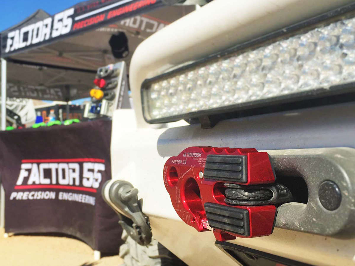 UltraHook Winch Hook W/Shackle Mount Factor 55 - BaseCamp Provisions