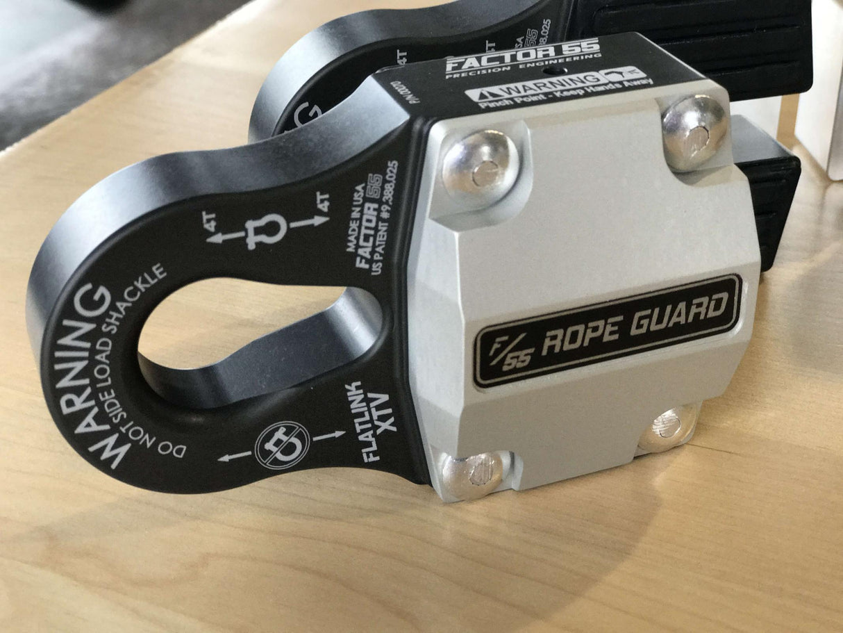 FlatLink XTV Rope Guard UTV/ATV Silver Factor 55 - BaseCamp Provisions