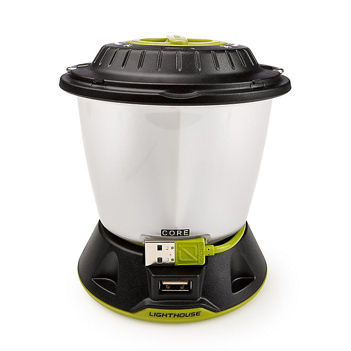 GOAL ZERO LIGHTHOUSE CORE LANTERN & USB POWER HUB - BaseCamp Provisions