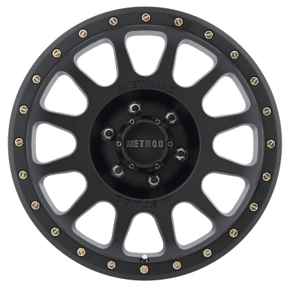 Method MR305 NV 18x9 +18mm Offset 6x5.5 108mm CB Matte Black Wheel - BaseCamp Provisions