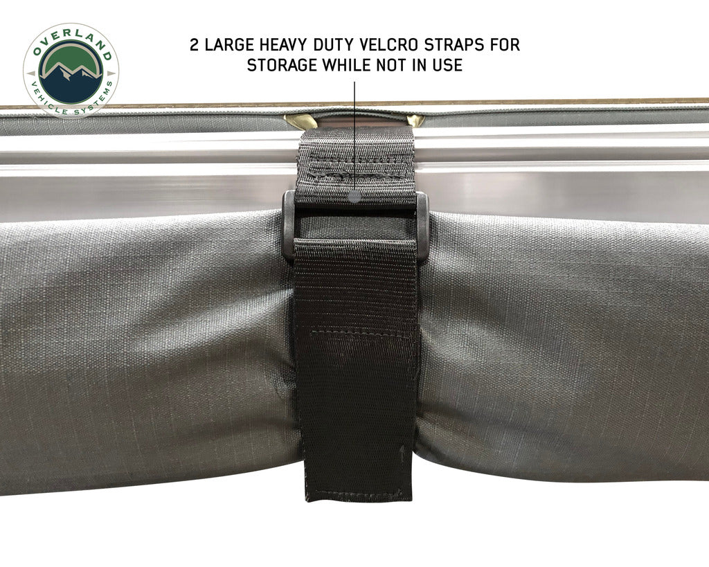 Nomadic Awning 4.5' With Black Cover - BaseCamp Provisions