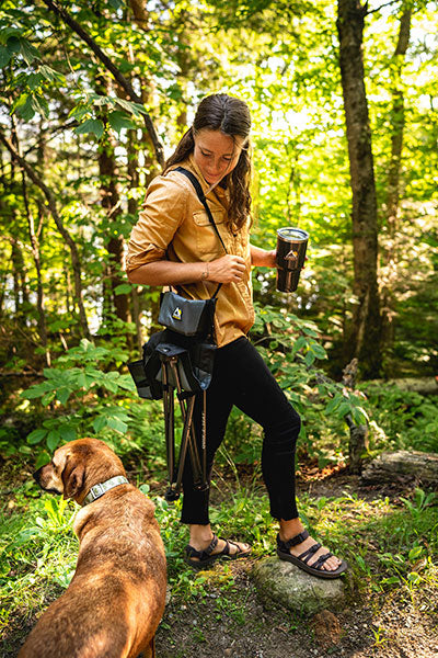 Quik-E-Seat® - Black - BaseCamp Provisions