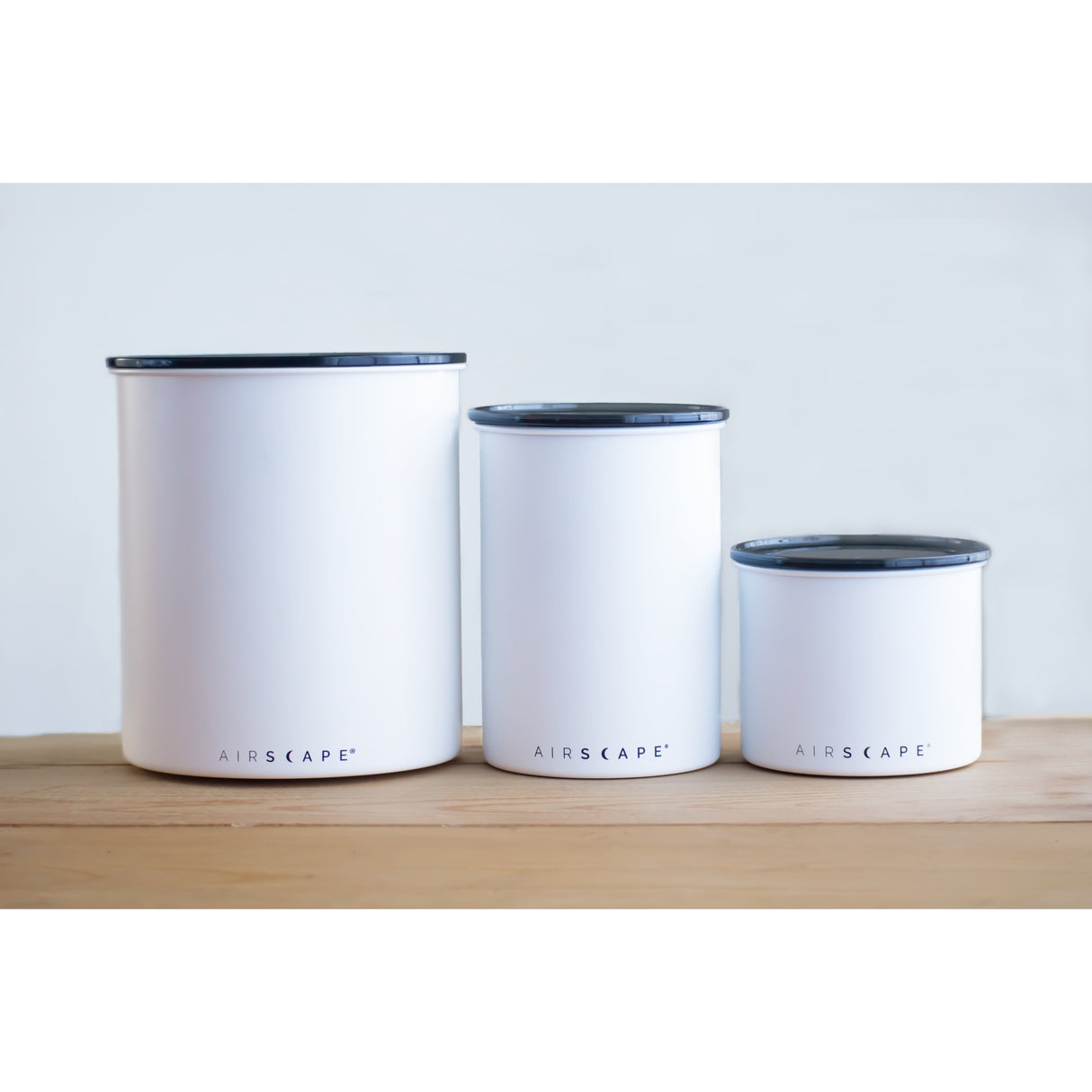 Airscape Kilo Canister - Matte White - BaseCamp Provisions