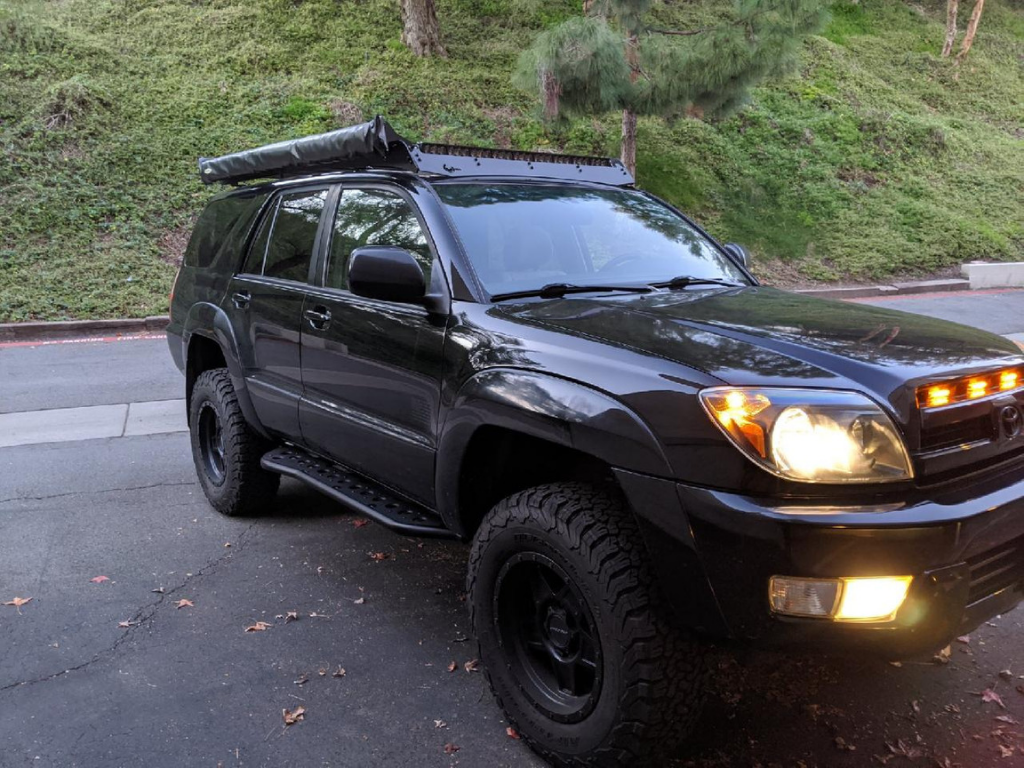2003-2009 TOYOTA 4RUNNER STEP EDITION BOLT ON ROCK SLIDERS - BaseCamp Provisions