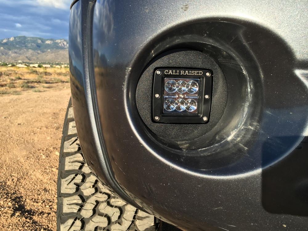 2005-2011 TOYOTA TACOMA LED FOG LIGHT POD REPLACEMENTS BRACKETS KIT - BaseCamp Provisions