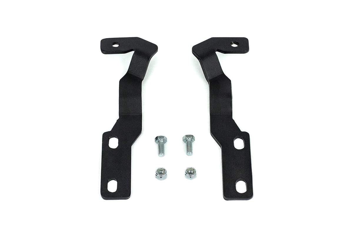 2016-2022 TOYOTA TACOMA LOW PROFILE DITCH LIGHT BRACKETS KIT - BaseCamp Provisions