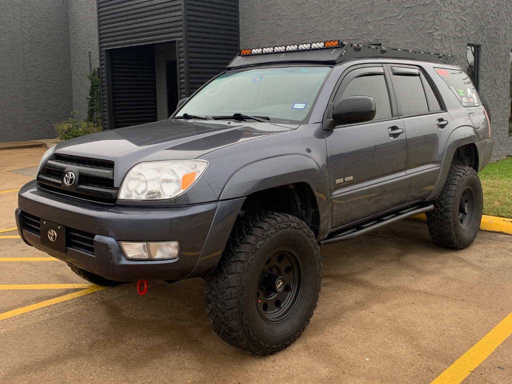2003-2009 TOYOTA 4RUNNER TRAIL EDITION BOLT ON ROCK SLIDERS - BaseCamp Provisions