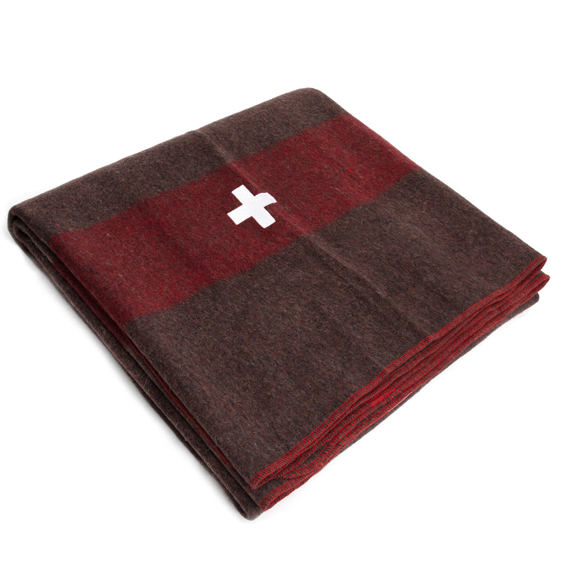 SWISS ARMY REPRODUCTION WOOL BLANKET | PREMIUM QUALITY - BaseCamp Provisions